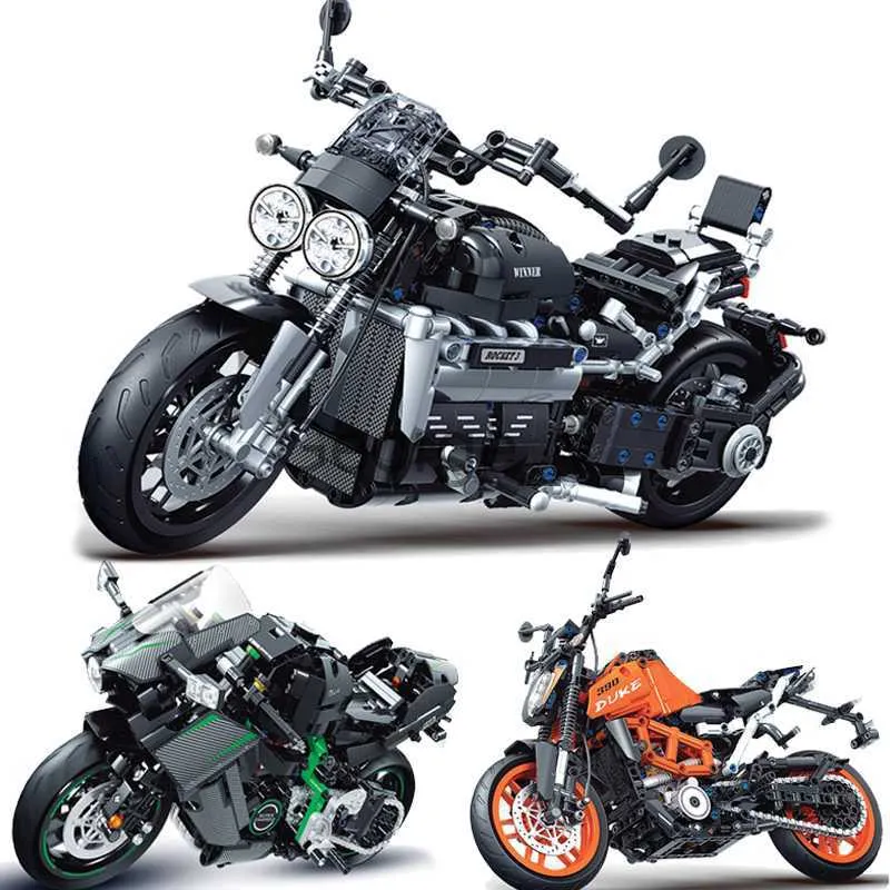 Ducatis City Motorcycle Building Blocks Technical Racing
