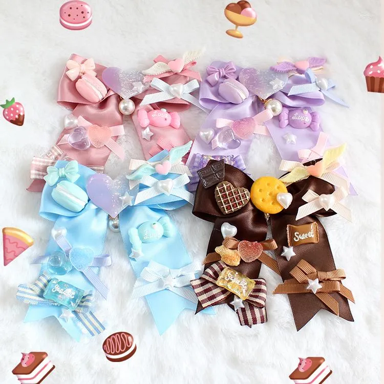 Party Supplies Bow Ci Sweet Big Edge Clamp Rosa und Blau Sax Lila Schokolade Braun Kaffee Lolita Mutter Lo