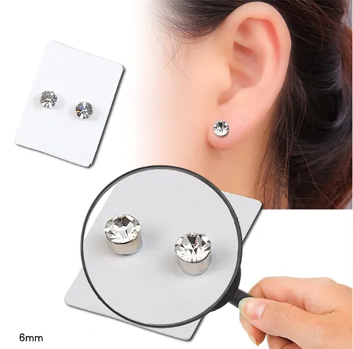 Magnetic Earrings Round Earrings Non-piercing Ear Clip-Buy 1 Get 1 Fre –  Unicod