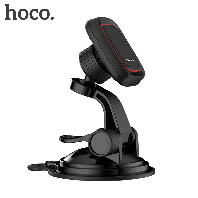 HOCO Supporto per telefono magnetico per auto Cruscotto Parabrezza 360 Rotazione Supporto per telefono per auto per iphone X Samsung oneplus 6 huawei p20 lit