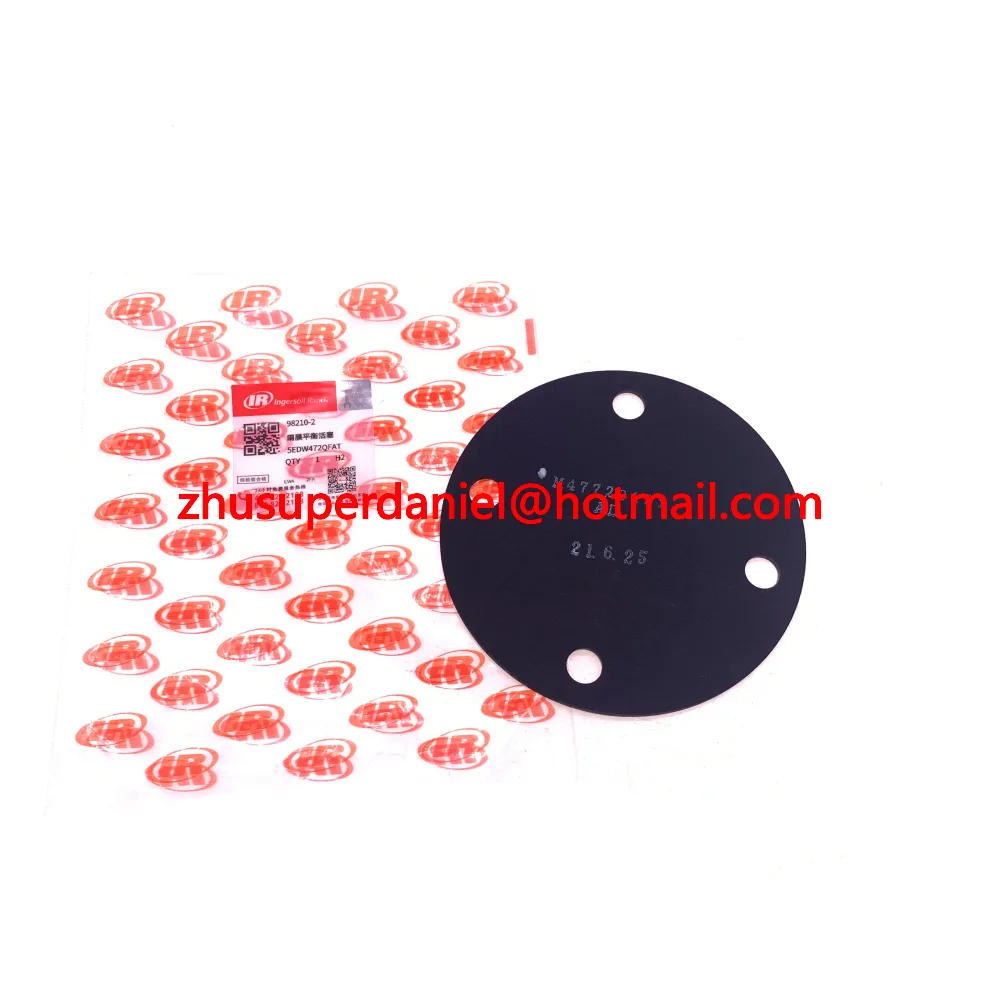 2 pz/lotto 98210-2 = 47720121/ 98210-4 = 6510 genuino guarnizione in gomma nera rondella DIAPHGRAM membrana