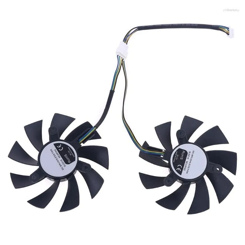 GeForce GTX 1660 RTX 2060/2070 4Pin Gpu Cooling Fan Replacement