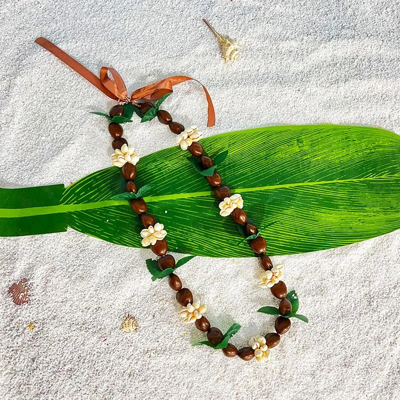 Kukui Nut Plastic Lei | Oriental Trading