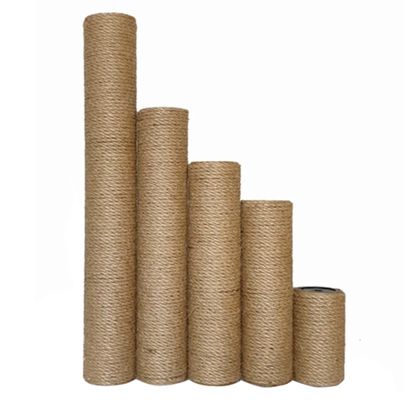 Kattmöbler skrapare kattskrapstolpe för katt trädtorn diy katt klättring ram ersättare post sisal rep Entangle Kattunge Toy Scratch Furniture 230625