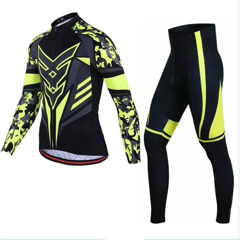 Cycling clothes Sets Long Sleeve Bicycle Sets Men Cycling clothes With Pants Hot Selling Autumn Winter Bike Clothing Racing Suit Pro Team Cycling SetsHKD230625