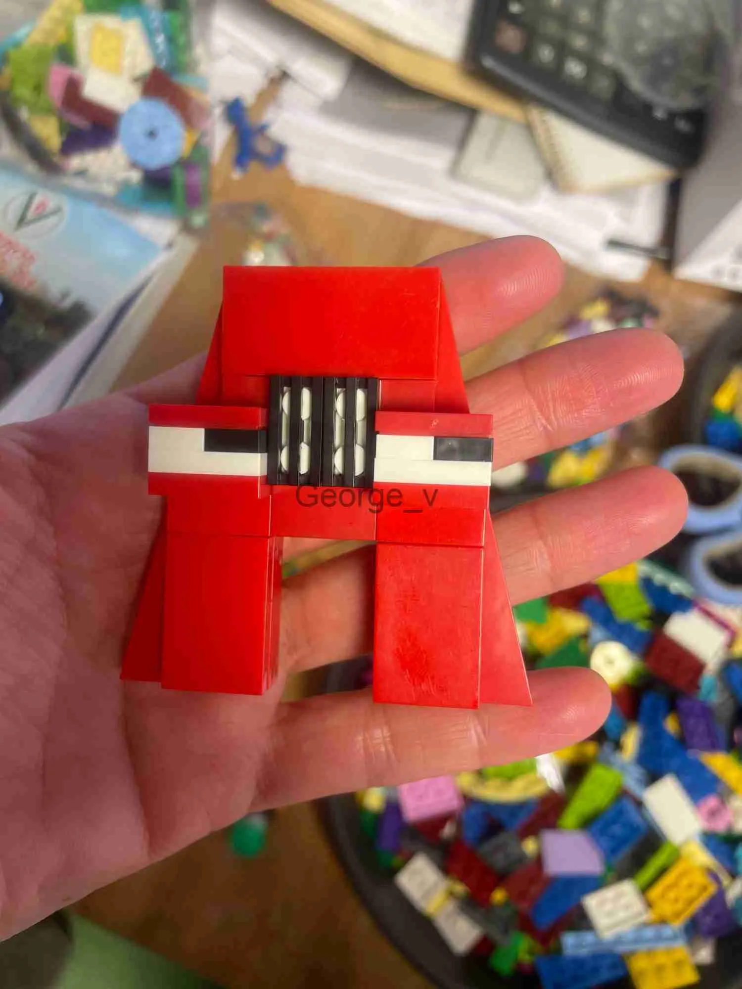 MOC 26 Letters Alphabet Lore Building Blocks Set Education Bricks Kids Gift  Toys