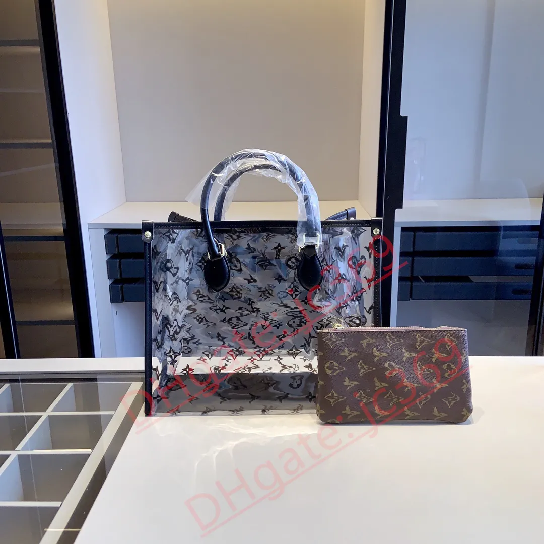 Louis vuitton clear plastic tote bag online
