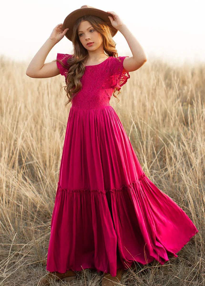Lace Bohemia Girls Dresses: Elegant Princess Party... From Men07, $26.36 |  DHgate.Com