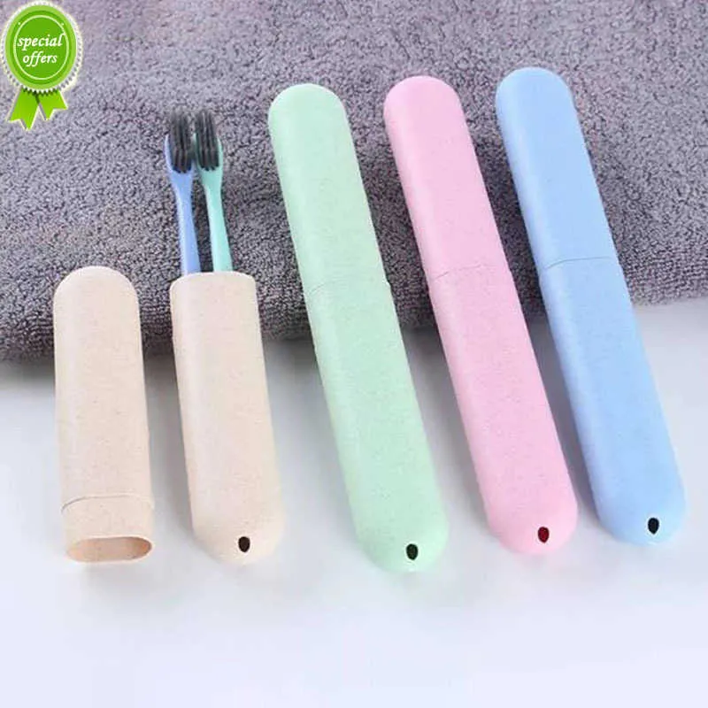 Nouveau Portable voyage Camping brosse à dents Tube boîte couverture filtre à eau Anti-sale salle de bain accessoires mode emballage boîte de rangement