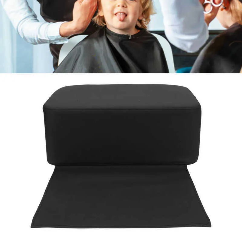 Coupe Cape Coiffeur Salon Coussin De Siège D'appoint pour Enfant Cheveux En Cuir PU Étanche Doux Barber Spa Coiffure Accessoires 230625