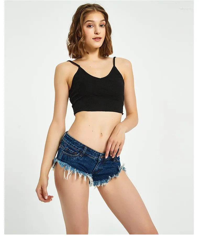 Damskie dżinsy letnie moda swobodna seksowna marka plus size młode kobiety kobiety dziewczęta bawełniane niskie talia w klubie nocnym dżinsowe szorty