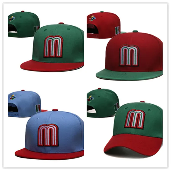 New Mexico Hats Snapbacks Caps Baseball Hat Blanc Marron Rouge Vert Noir Snapback Cap Mix Match Order Toutes les casquettes Chapeau réglable de haute qualité