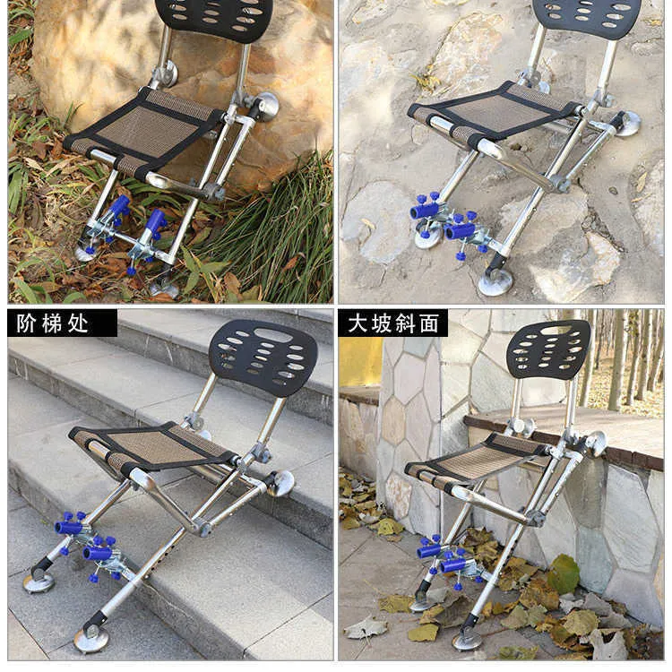 Foldable All Terrain Fishing Chair Thickened And Liftable Stainless Steel  Stool For Quad Camp Chair With High Strength HKD230625 From Miick, $20.47