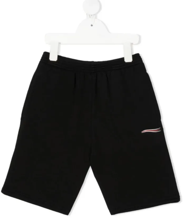 Summer Waves Letter Kids Designer Shorts Breathable Cotton Casual Short Pants for Boys Girls