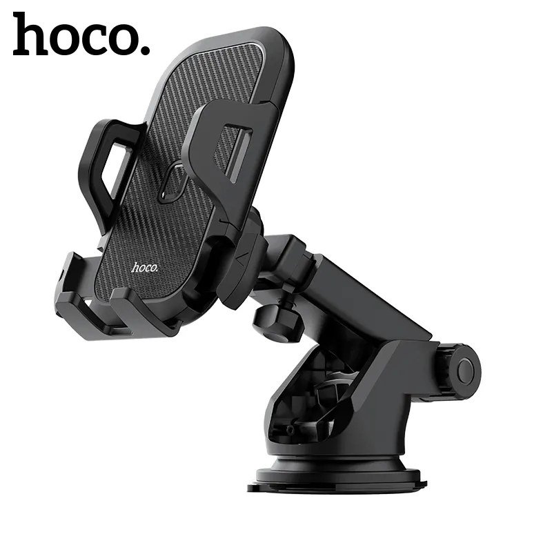 Hoco Universal Car Phone Holder para iPhone 12 Pro Max 360 Graus ajustável GPS Mount Stand para Xiaomi Mi 11 10 Samsung A51 A71