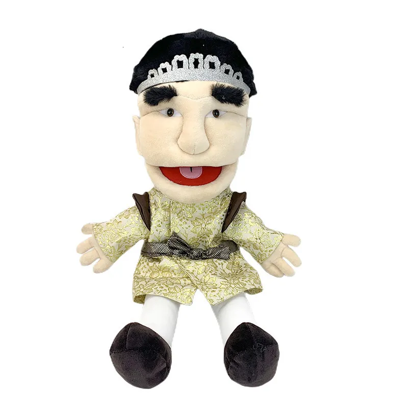 Jeu de marionnettes en peluche pour garçons et filles, marionnette à main  de dessin animé, cadeau