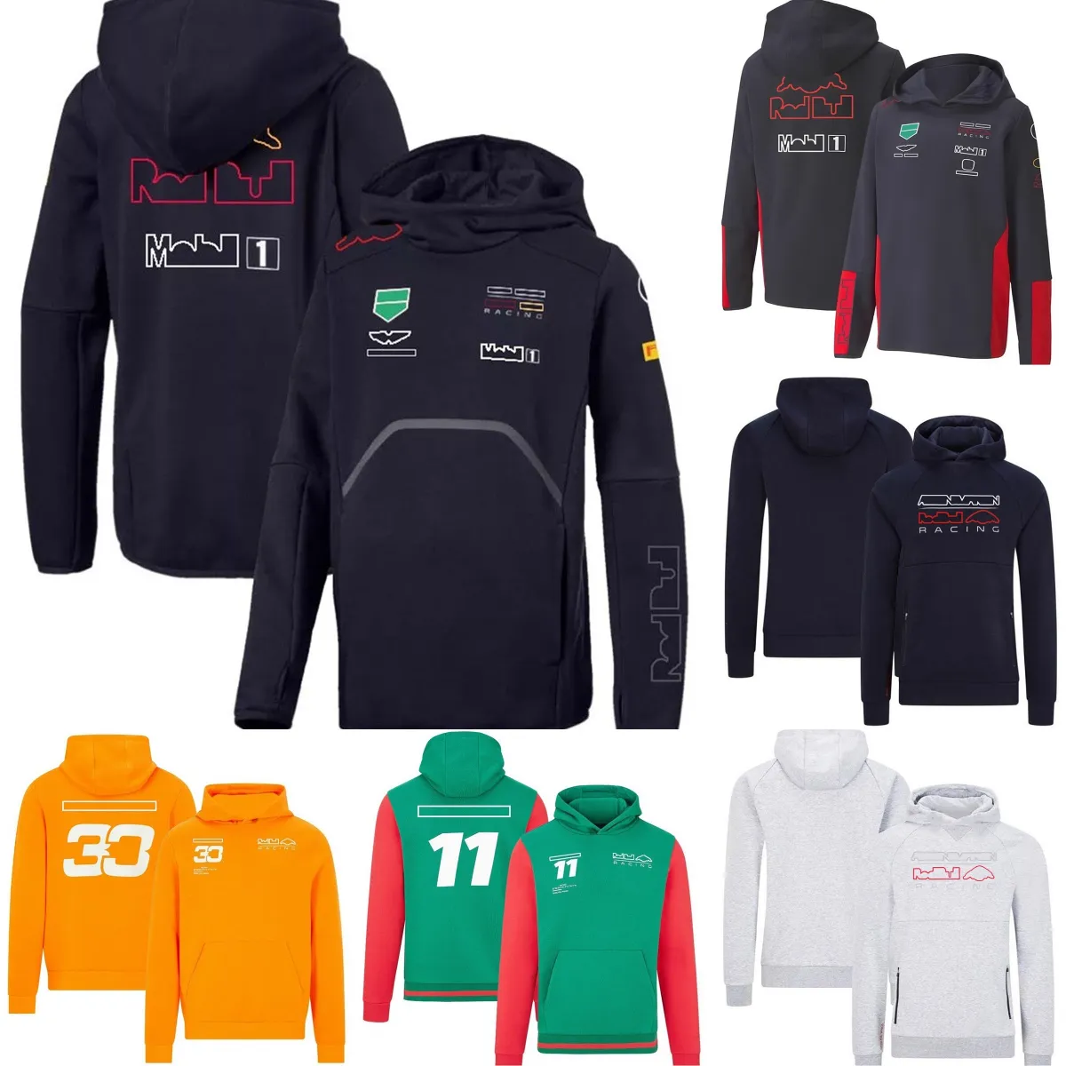 F1 Hoodie Formule 1 Team Hoodies Driver Racing Hoodie Sweatshirt met capuchon Lente Herfst Heren Outdoor Casual Oversized Sport Hoodie