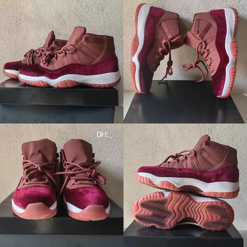 Scarpe Da Basket Da Uomo High Cut 11s Velvet Heiress Migliori
