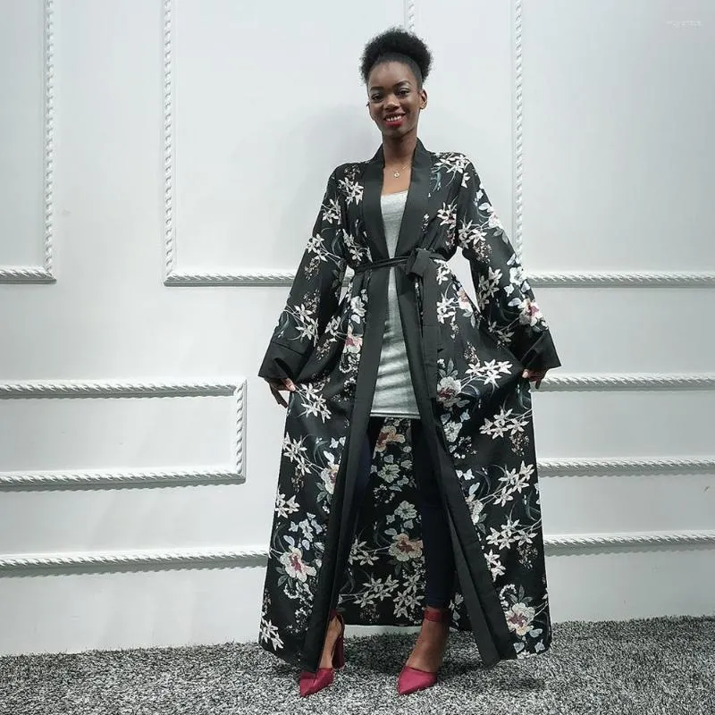 Womens Ethnic Abaya Dubai Kimono Cardigan Hijab Dress Perfect For
