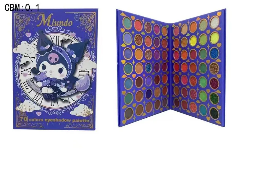 Moda Znakomita cynamoroll Kuromi Ckseshadow Palette Multi Colours Girl Cartoon Akcesoria