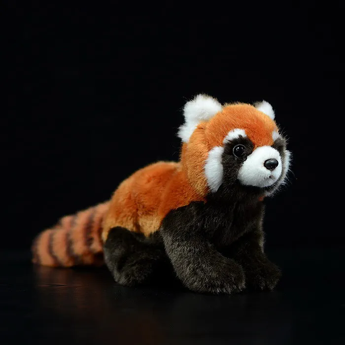 Peluş Bebekler 1 ADET 23 cm Gerçekçi Oyuncak Kırmızı Panda Ayı Kedi Gerçekçi Yumuşak Oyuncaklar Peluş Küçük Panda Bebek Çocuklar için Hediyeler 230626