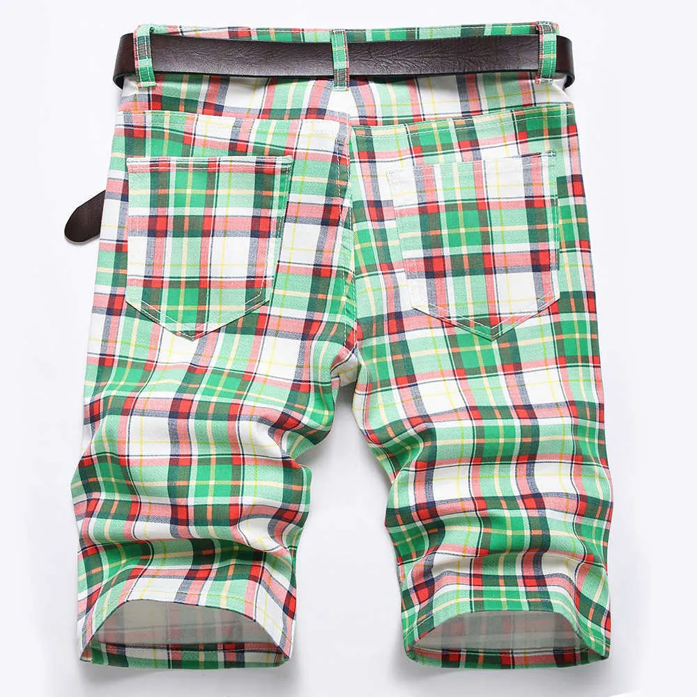 Mens shorts plaid cheap