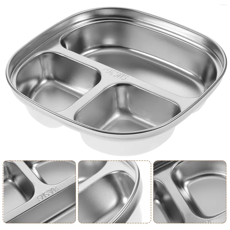 Stainless Steel Divided Serving Tray With Compartment Happy Plate Perfect  Gift For Toddlers And Kids, Ideal For Lunch And Dinner From Meiqizaoxi,  $11.26