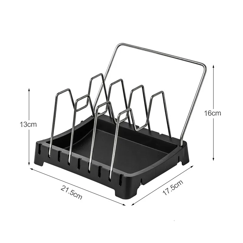 Estante Para Ollas, Organizador De Sartenes Extensible, Estante Para Ollas  Y Armario Con 4 7 Compartimentos Ajustables Para Cocina 230625 De 14,22 €