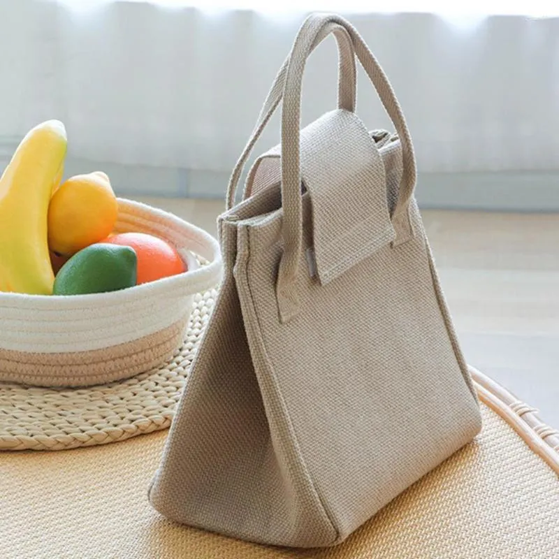Lunch Bags for Kids 2024 Insulated Cartoon Bento Cooler Bags for School Portable Thermal Dinnerware Sets