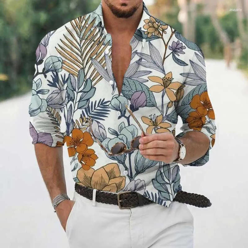 Mens top printed shirts