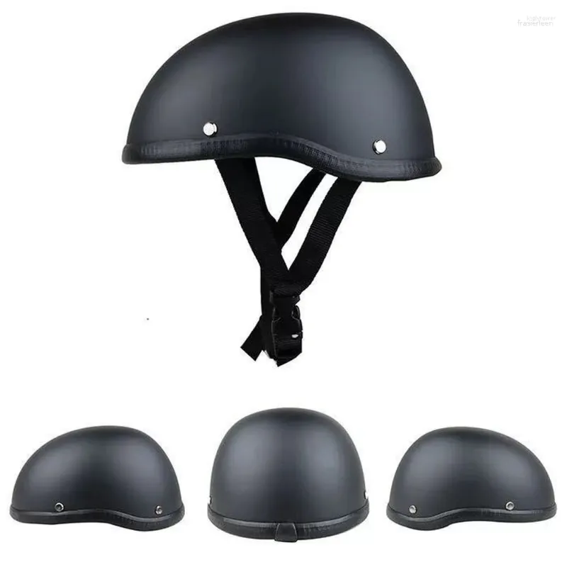 Motorcykelhjältar Melonhjälm-krigshjälm-Knight Summer Hjälmelektrisk fordon Retro Hjälmhalvhjälmhjälm-sommaren Riding Helmet