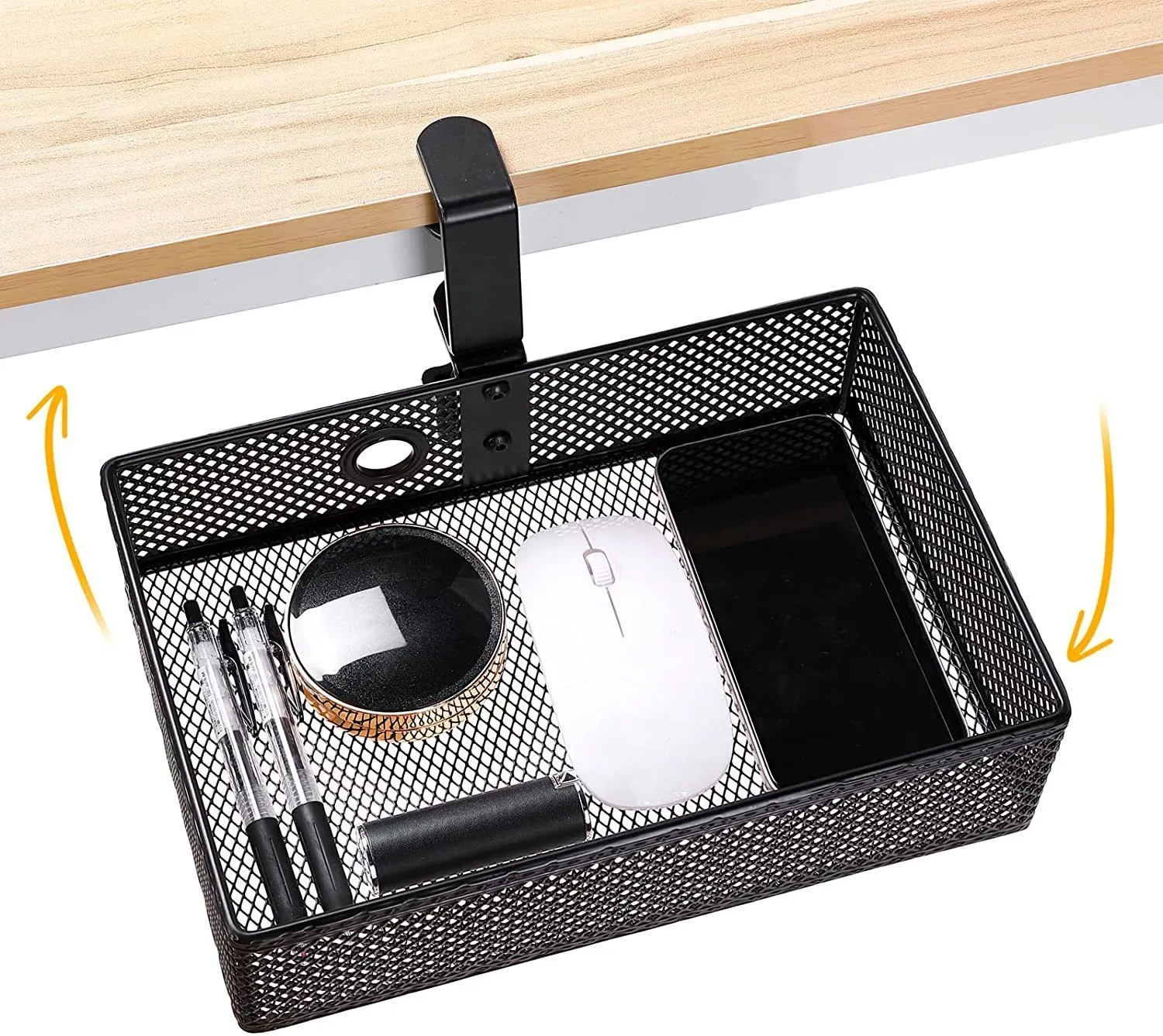 Storage Drawers 360° Rotating Under Desk Organizer... From Fan10, $19. ...