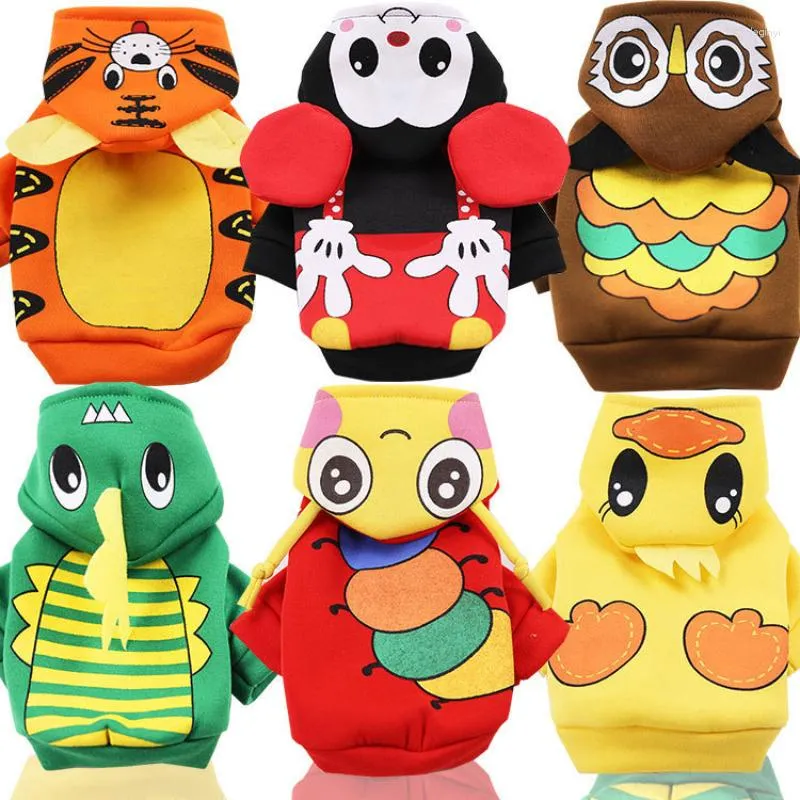 Dog Apparel Manufacturer Of Cartoon Cat Pet Clothes Small And Medium-sized Dogs In Autumn Winter