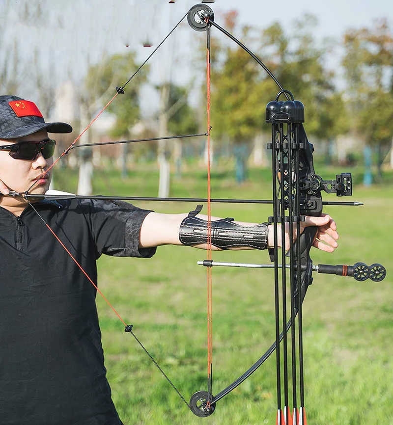 Juego De Flechas De Arco Tiro Con Arco 35 Lbs Arco Compuesto IBO