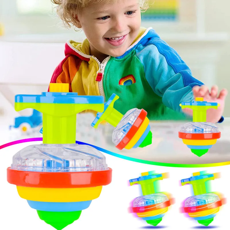 Ilumine o pião giratório - Pião giratório em flash de música, Balance Top  Spinner Brinquedo Giratório para Desktop Adultos Presente Único Brinquedo  Inquieto Generic