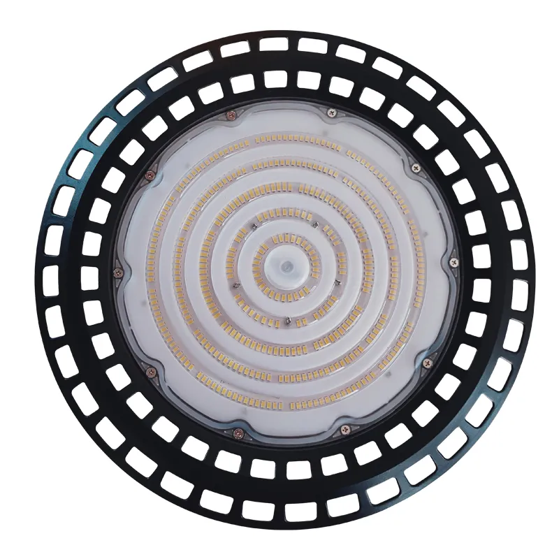 TAUDUDE 4Pack 200W Faretto LED UFO Lampadario Lampada da Officina Industriale 6500K Bianco Freddo Faro Proiettore High Bay Light per Fabbrica Magazzino Stadio,Garage,Officina