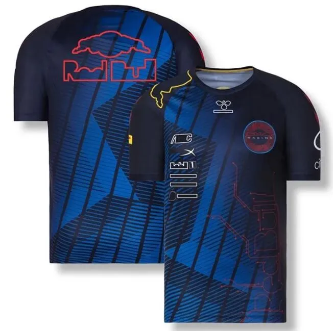 F1レーシングシャツ新しいチームスポーツ同じスタイルの短袖のジャージカスタム267i