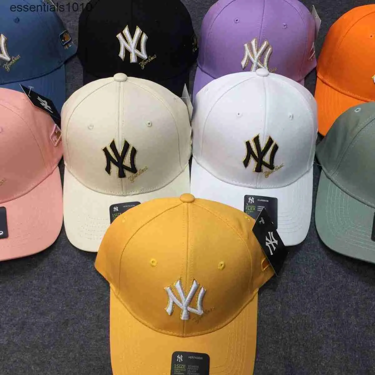 Sommar ny 3D -broderi trendiga varumärke pojkar solskyddsmedel premium hårda topp baseball cap girls 'mångsidiga ins