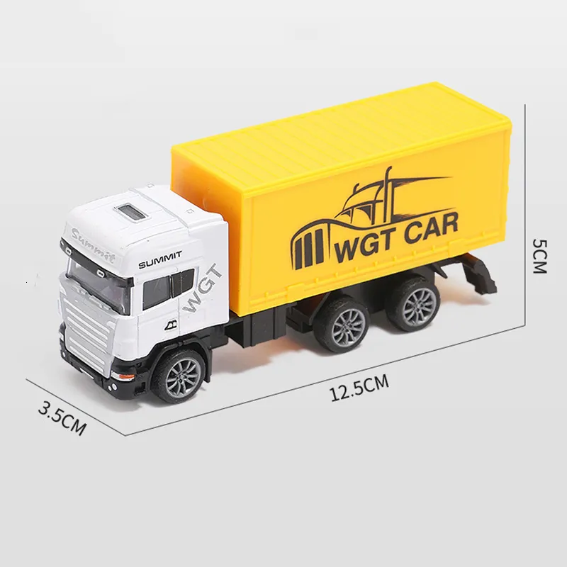 Caminhão Guindaste com Fricção - TruckCar Luz e Som - Azul - 25cm