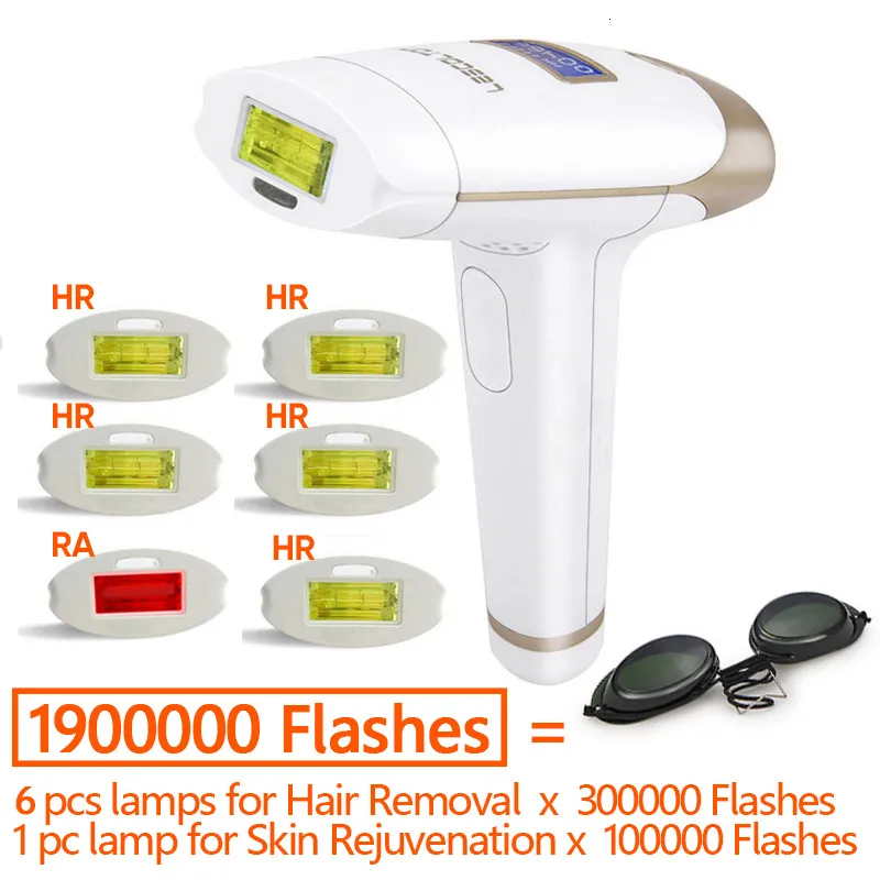 Epilator Lescolton 2in1 IPL Epilator Hair Removal LCD Display
