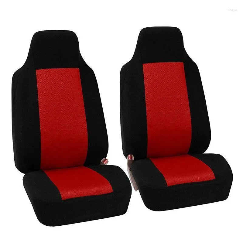 Крышки автомобильного сиденья для Dacia Spring 1/2pc передняя мягкая подушка