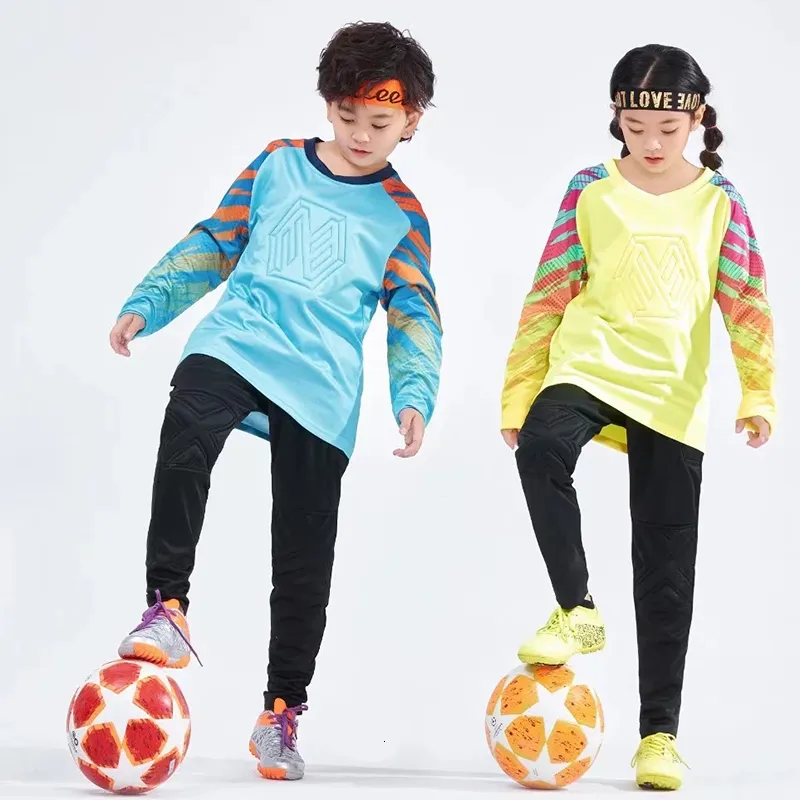 Conjuntos De Ropa Camiseta De Portero De Fútbol Para Niños Camiseta De  Portero De Fútbol Personalizada Para Niños Y Niñas Uniforme De Portero De  Fútbol Entrenamiento De Fútbol Camisetas Deportivas De Manga