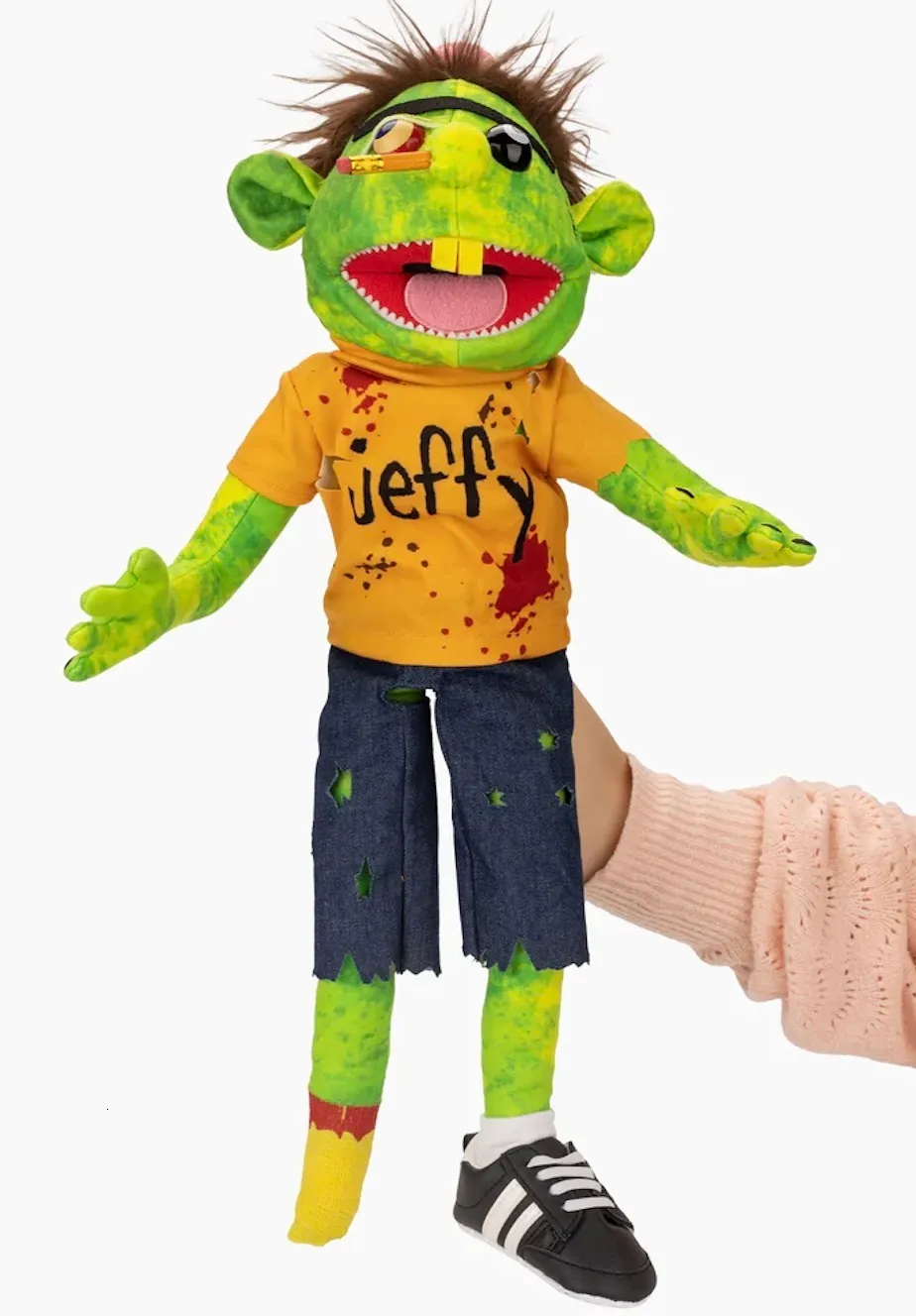 Acheter Jeffy Marionnette à main avec hauts amovibles, chaussures, jeu  d'aventure, figurine, peluche, interaction parent-enfant, jeu de rôle,  simulation imaginative