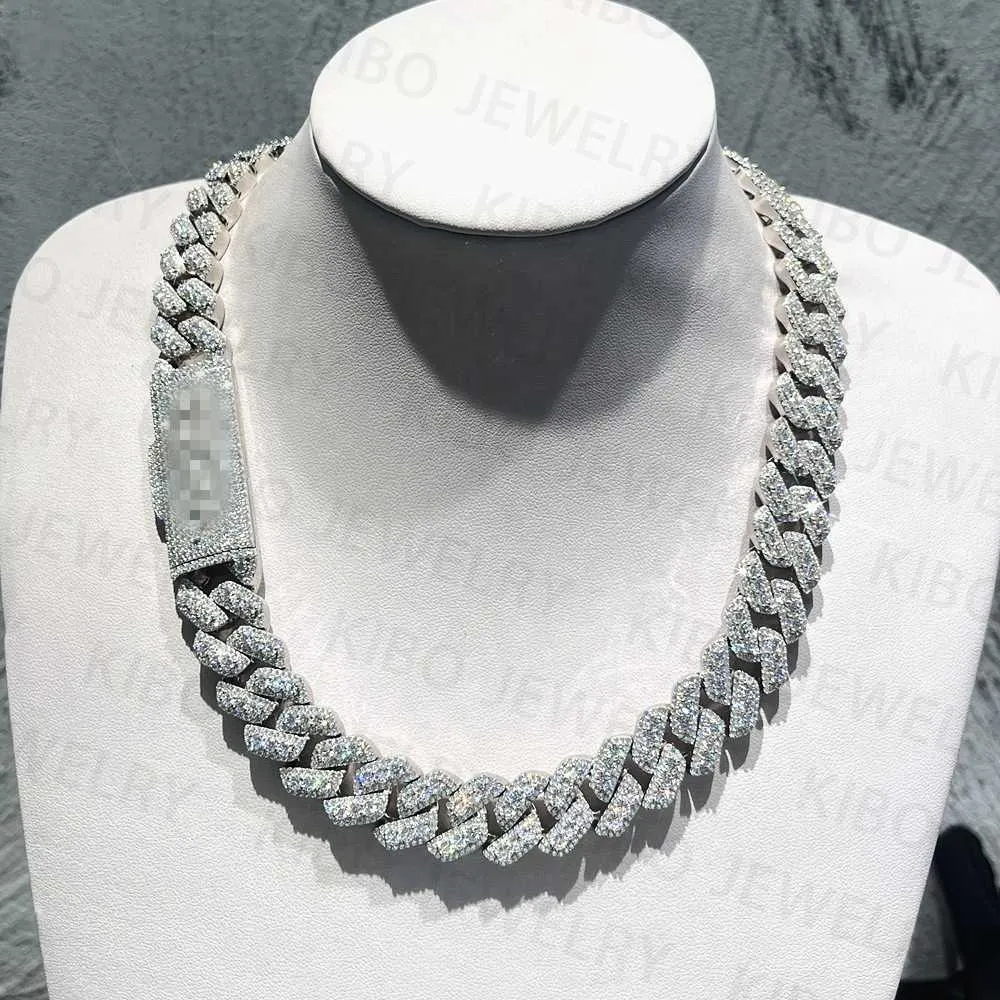 Chaîne cubaine plaquée or 18 carats