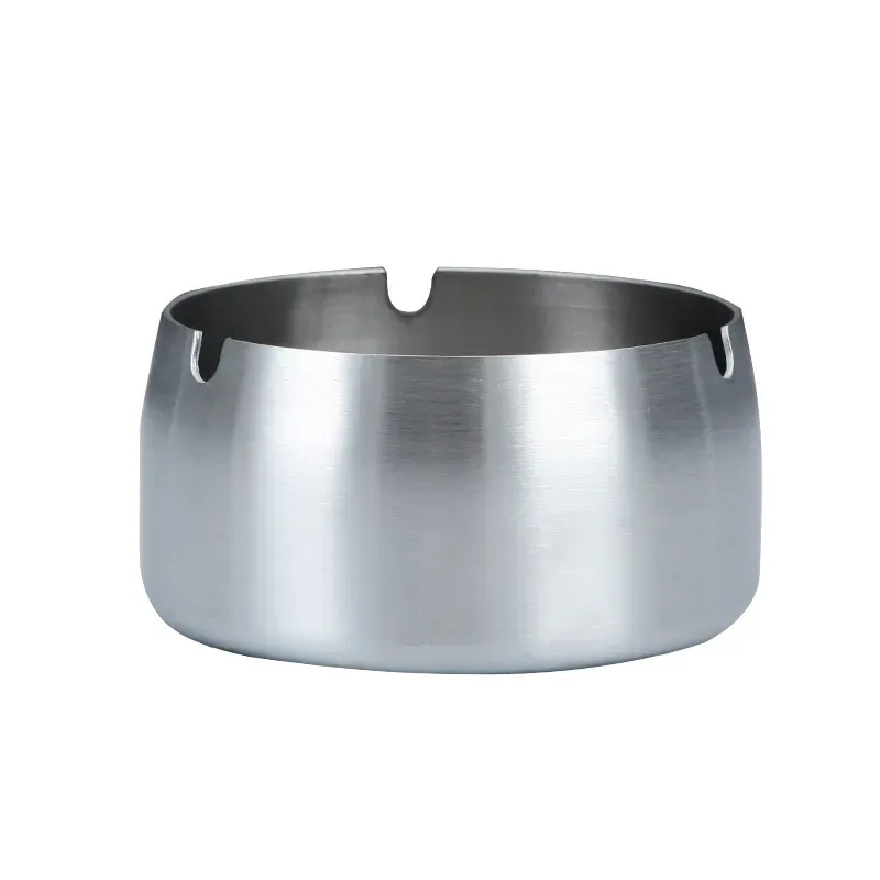 9CM 10CM Ash tray Metal Ashtray Stainless Steel Cigarette Ashtray Whole5138396