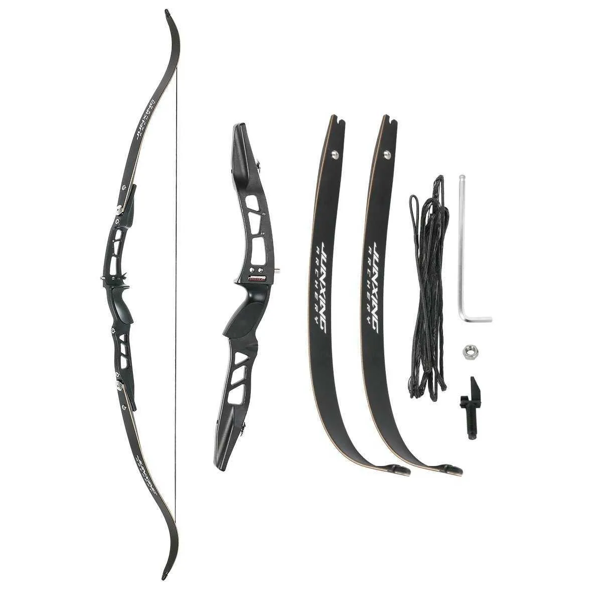 Bow Arrow F167 Recurve Bow 66 Inches 20-40 Lbs ILF Interface for Right Hand User Archery Hunting ShootingHKD230626