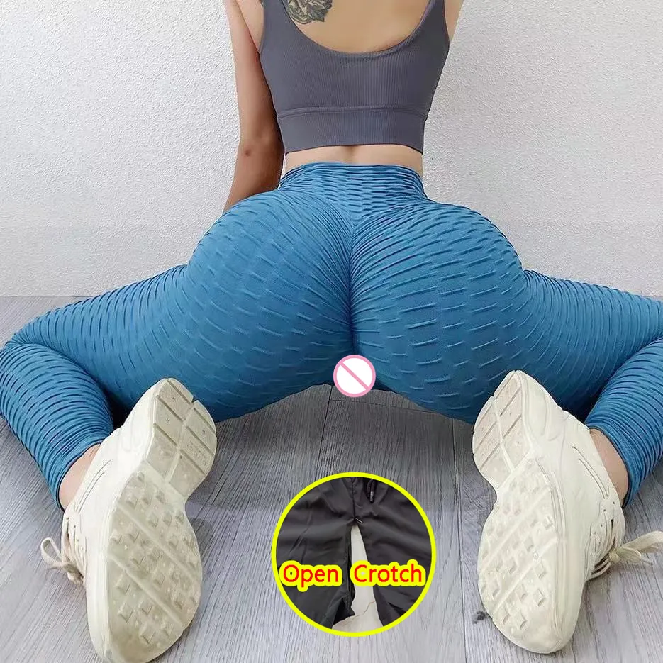 Sexy Double Zip Crotch Booty Lifting Leggings For Women Perfect For