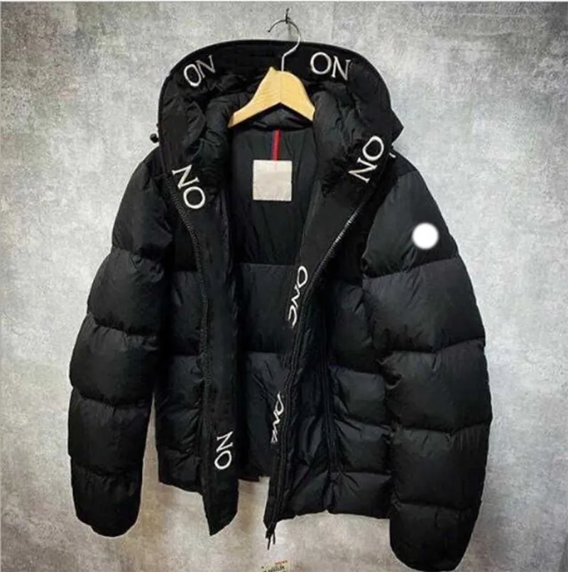 Hommes Puffer Jacket Parka MON Classique Down Manteaux Designer Extérieur Chaud Plume Veste D'hiver Manteau Unisexe Couples Vêtements Taille Asiatique S-5XL