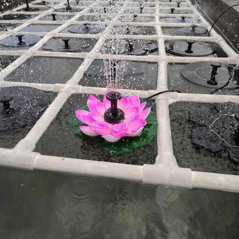 Lotus Solar Fountain Water Pump Floating Mini Solar Powered Water Fountain For Birdbaths Garden Pond Pool Outdoor2 209996520 Lotus Solar Fountain Water Pump Floating Mini Solar Powered Water Fountain For Birdbaths Garden Pond Pool Outdoor2 209996520