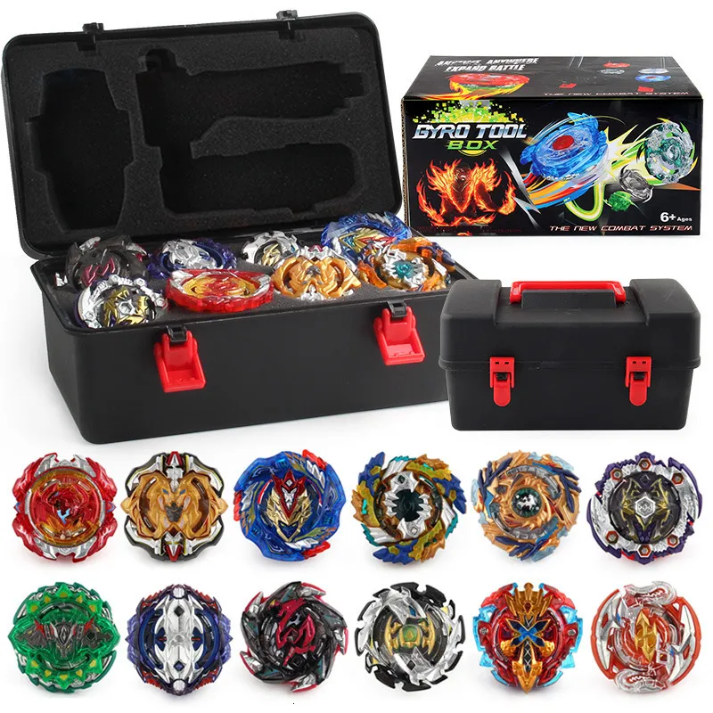 Spinning Top Beyblade Burst Gyro Toy Tomy Burst Top Tool Box Set Alloy Assembly Battle Burst Top Toy 230625